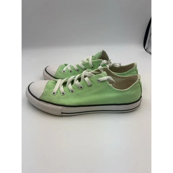 Converse Light Aphid Green Shoes Kids Youth 5 Women’s 7
