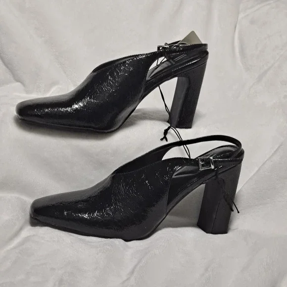 Worthington Saranack Womens Square Closed Toe Block Heel Pumps