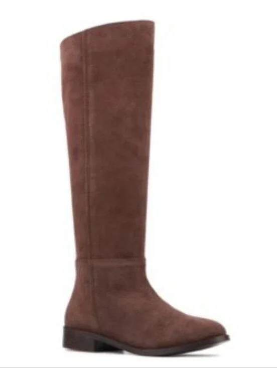 Vintage Foundry Co Is Tall Suede Riding Boots -