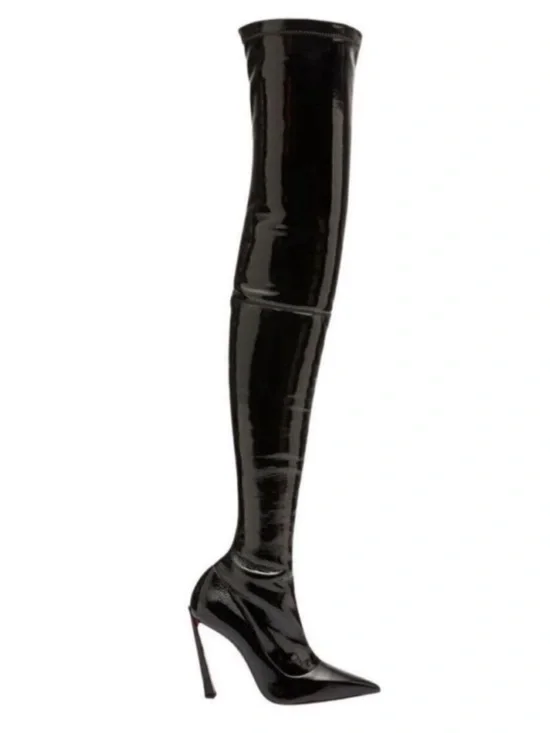 Christian Louboutin CONDORA BOTTA ALTA 100 over the knee boots RETAIL 2995