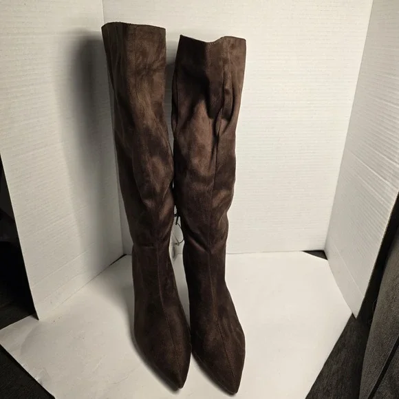 Women's Justice Boots‎ with Memory Foam Insole – A New Day Brown Size 8.5 NWT