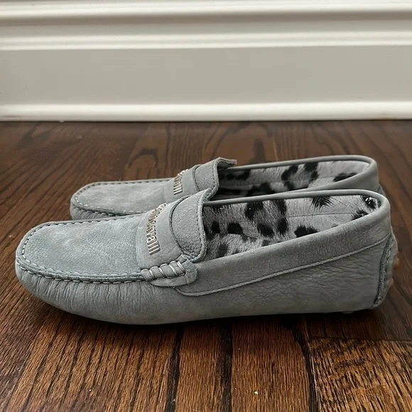 Roberto Cavalli Suede Loafers Size 36