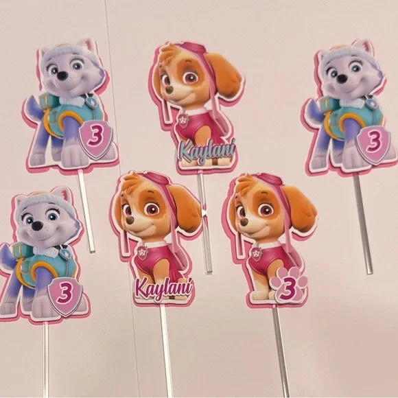 Paw Patrol Party cupCake Toppers - any theme