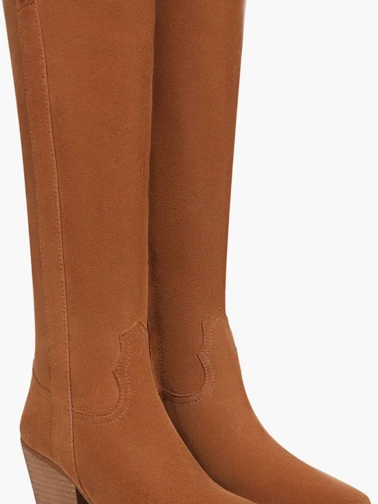 Sam Edelman Chestnut Suede Over-the-Knee Boots