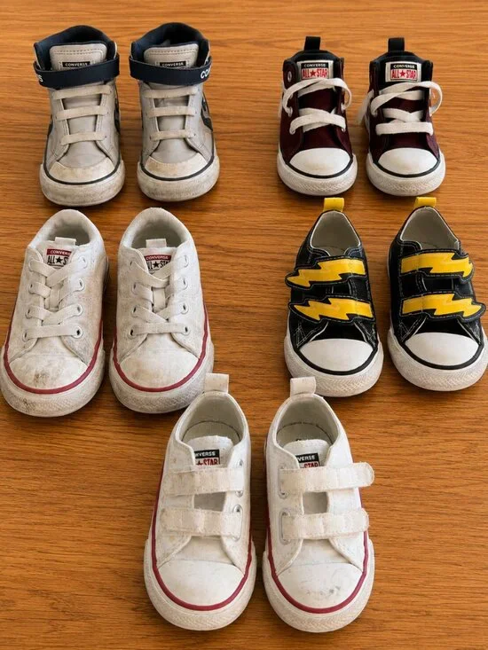 Toddler Converse Bundle 5 Pairs