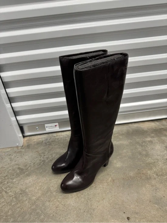 Nine West Brown Knee High Boots Women’s 9.5M