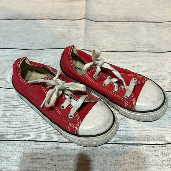 Converse All-Star Red Shoes size 10
