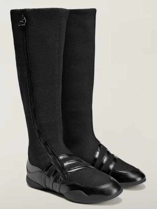 Miaou x Adidas limited edition sneaker boots high top zip side gabriette