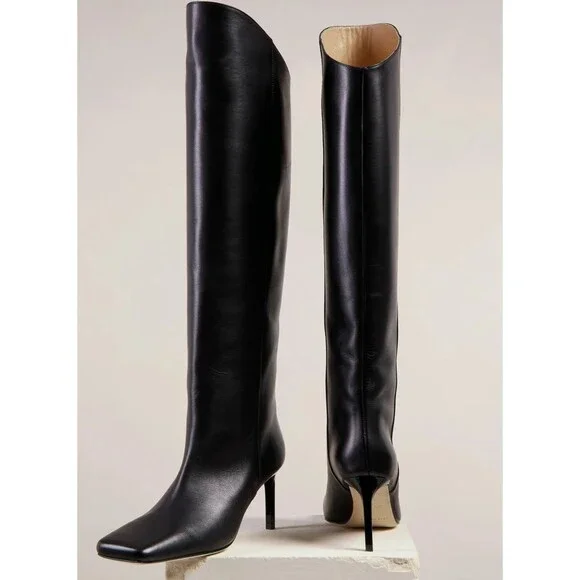 Black Elia Knee+High+Boot+Dear+Frances