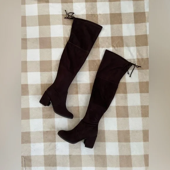 NEW Unisa Women’s Dark Brown Over-the-Knee Boots New with Box Size 7.5 M