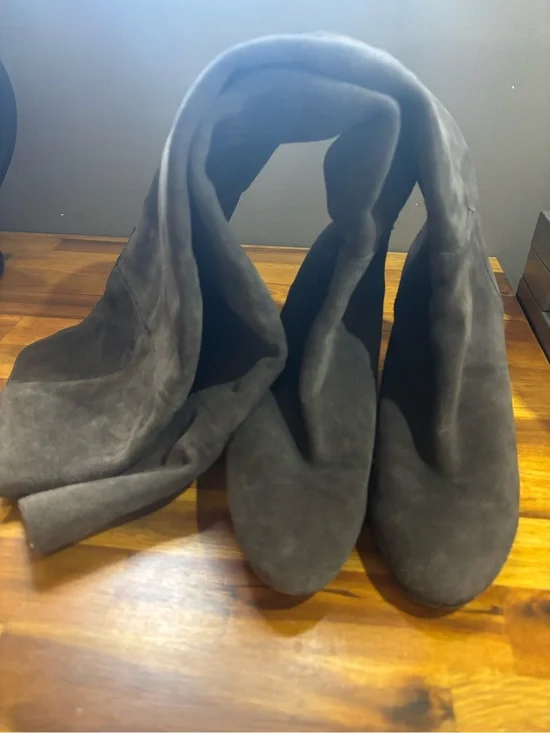 Dolce Vita Brown Suede Over-the-Knee Boots
