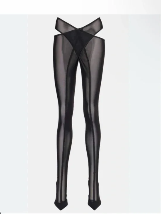 The Attico Cheopissima thigh high 105 boots