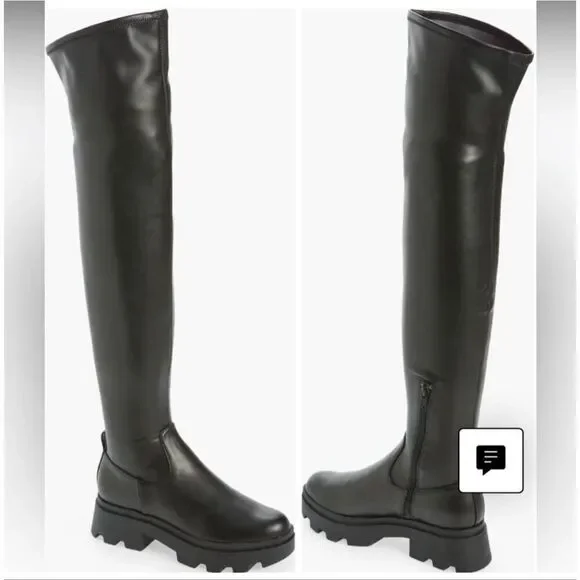 Open Edit Evie Over The Knee Lug Boot Size 6M Nwt