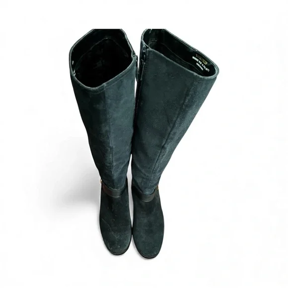 Cole Haan Black suede, tall boot