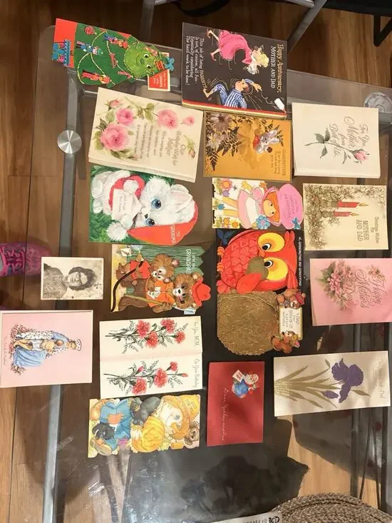 Vintage Birthday Cards for Grandma from the 1950s Onward Lot 18