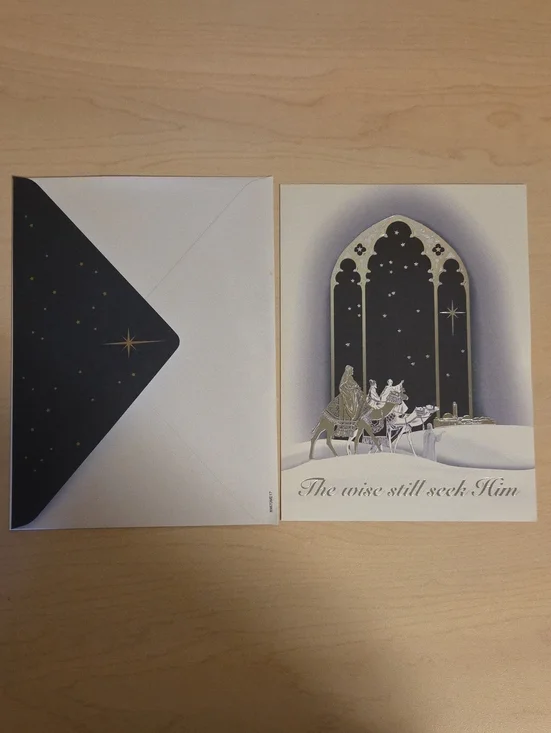 True Meaning of Christmas Card with Envelope - The Wise Still Seek Him
