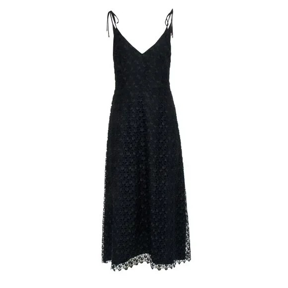 Joie - Black Sleeveless Lace Formal Dress Sz 6