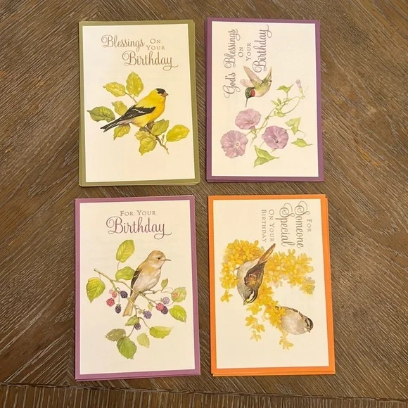 Set of 13 Birthday Cards with envelopes