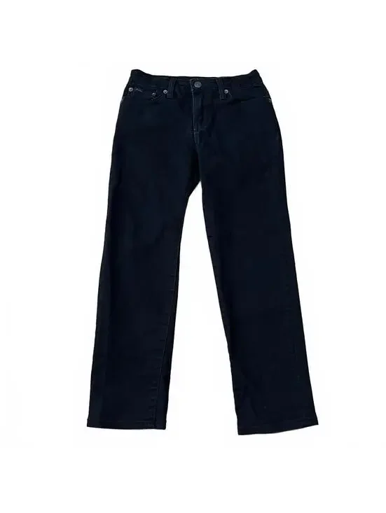 Polo Ralph Lauren Boys The Hampton Straight Black Denim Jeans Size 10