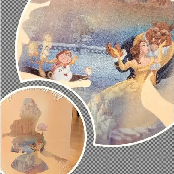New Beauty and the Beast Anniversary/Valentine Card Disney Princess