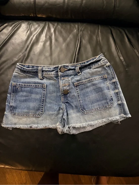 Ralph Lauren Light Blue Denim Cutoff Shorts