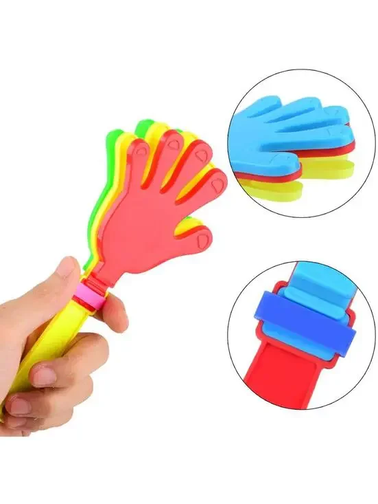NWT Sunshane 40 Pieces Plastic Hand Clappers Noise Makers Birthday Party Favor
