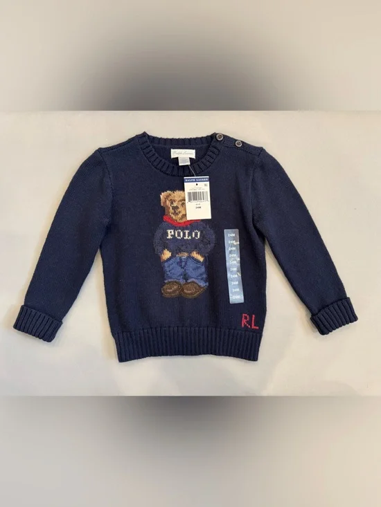 Ralph Lauren Winter Bear Sweater (24 Month)