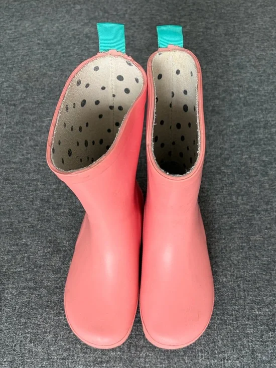 Ten Little Pink Rain Boots