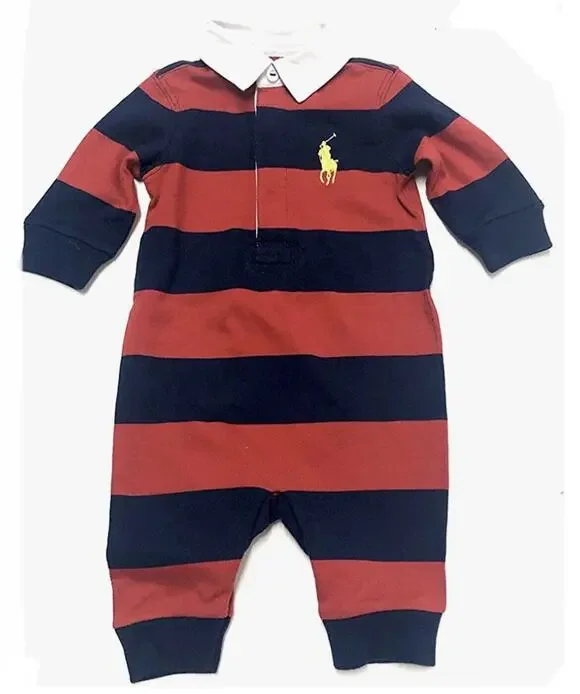 Ralph Lauren Baby Boy BIG PONY Coveralls Size 6 Months Mos. 3-6 Months NWT