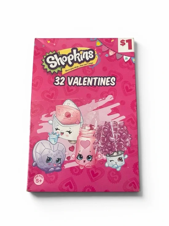 Shopkins Valentines Day Cards -32 Count