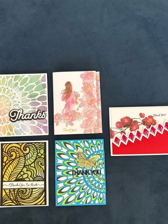 Bundle: “thank you” handmade cards