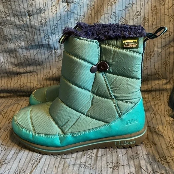 LL Bean insulated tek 2.5 big kids boots size 6