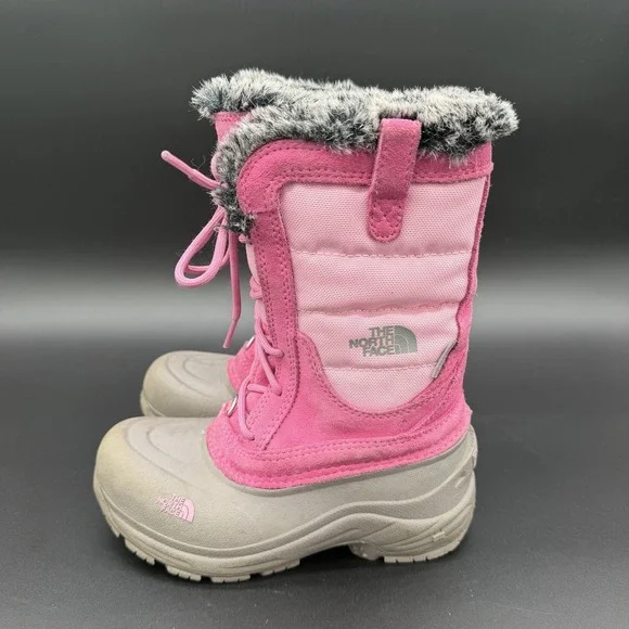 The North Face shellista lace up Winter Boots Kids Size 1
