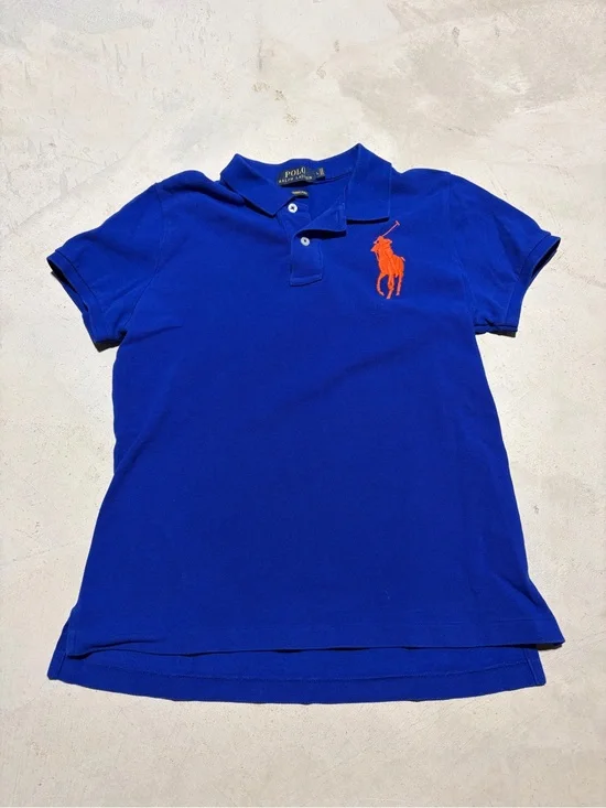 Polo by Ralph Lauren Boys' Royal Blue Polo Shirt big pony large