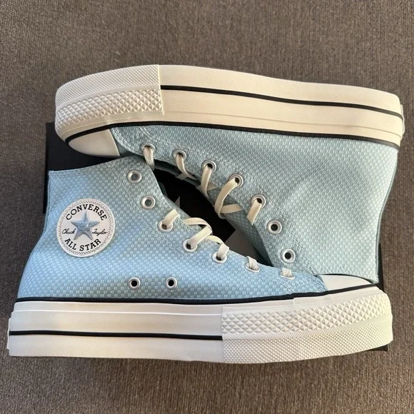 Wmns Converse Chuck Taylor All Star Lift Hi Platform Shoes / A11625C / Size 9