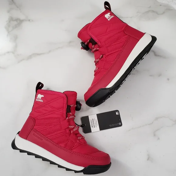 SOREL Whitney Short Snow Boot in Fushia Pink NEW