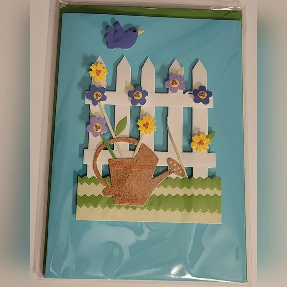 THINKING OF YOU GREETING CARD Garden Fence