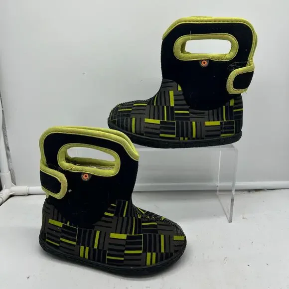 Bogs Boots Baby Infant Kids 8 Phase Geometric Snow Boots