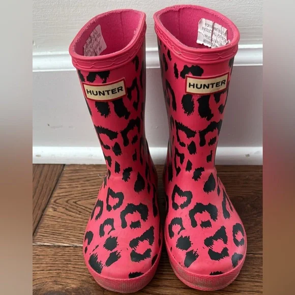 Toddler Hunter Cheetah Boots 10C