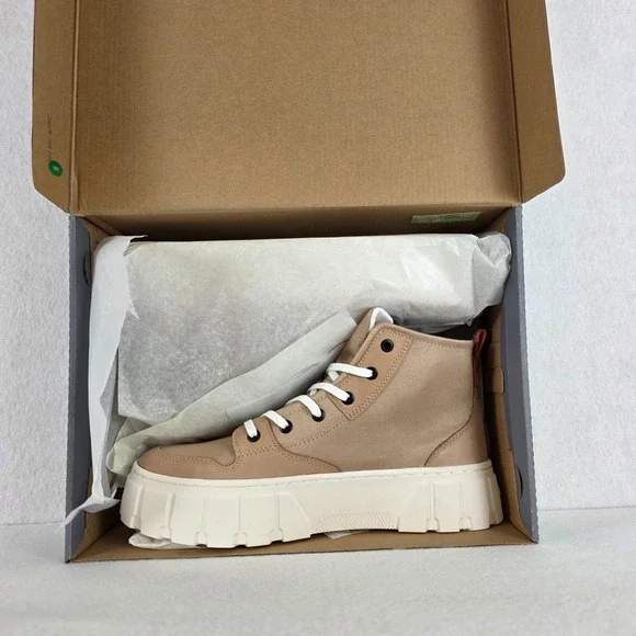 Palladium Pallatower‎ Hi Women's Platform Boots Size 10 Nude Dust New in  Box