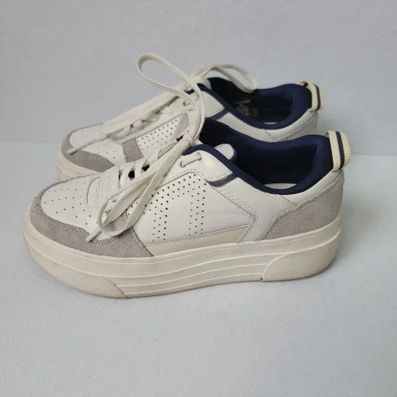 Le‎ TIGRE Midtown Platform Sneaker Size 6M TW-MIDTOWN LO 1977, Beige