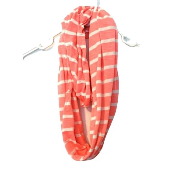 🍁 3/$15 Justice Girls Striped Infinity Scarf