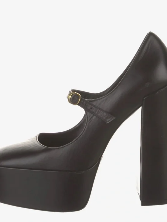 STUART WEITZMAN Skyhigh 145 Mary Jane Womens Leather Mary Jane Heels Size 6us/36