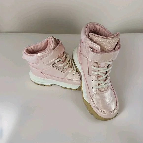 OshKosh B'gosh Neil-G Toddler Girl Slip-On Hiker School Boots Pink Size 13 MED.