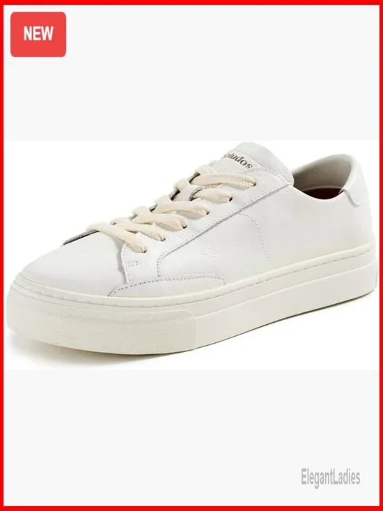 Platform Sneakers with Removable Insole, Rubber Sole
