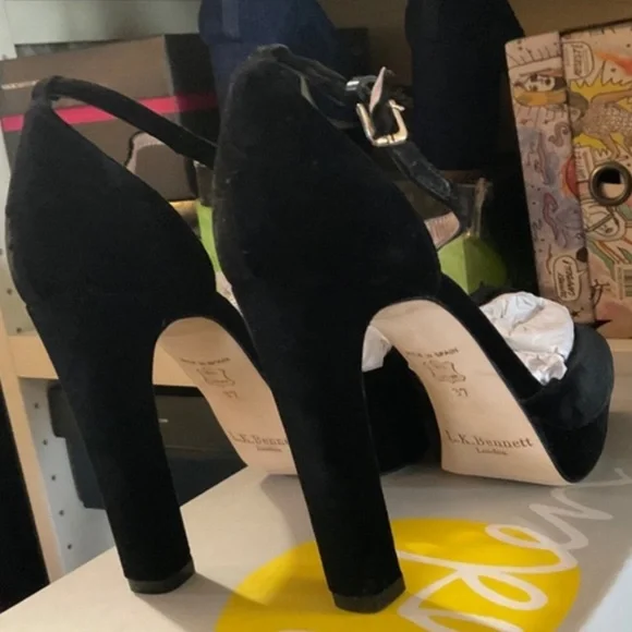 LK Bennett platform heels