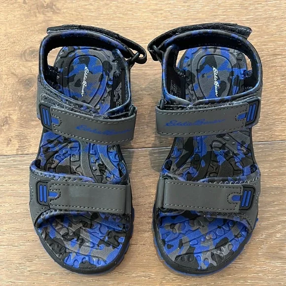 Eddie Bauer Jordan Blue Camo Sandal | 1