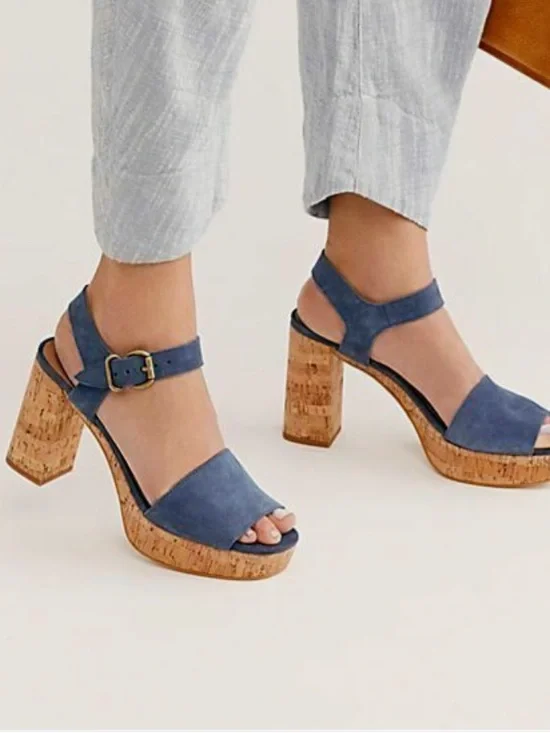 Free People Brooke Platform Heel Sandal
