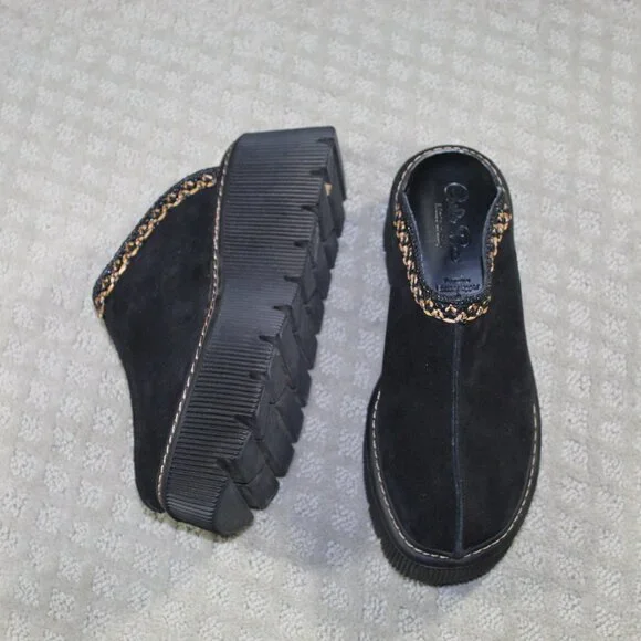 Carlo Pera Size 39 / 8.5 Women's Black Suede 3