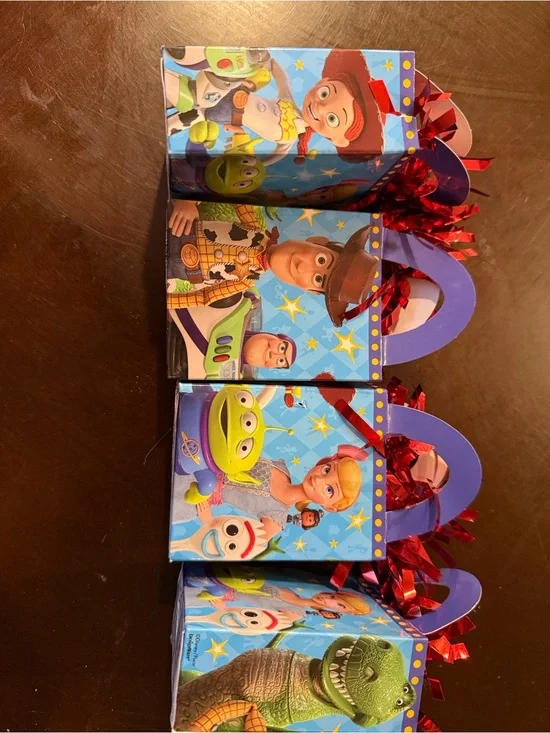 Toy Story Party Balloon Weights - Blue Character Design
